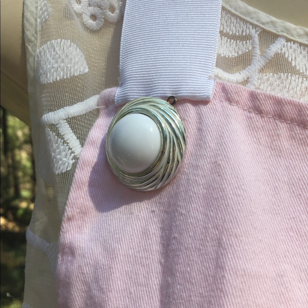 Kreativekristen original upcycled pink retro apron, - Picture 3 of 8
